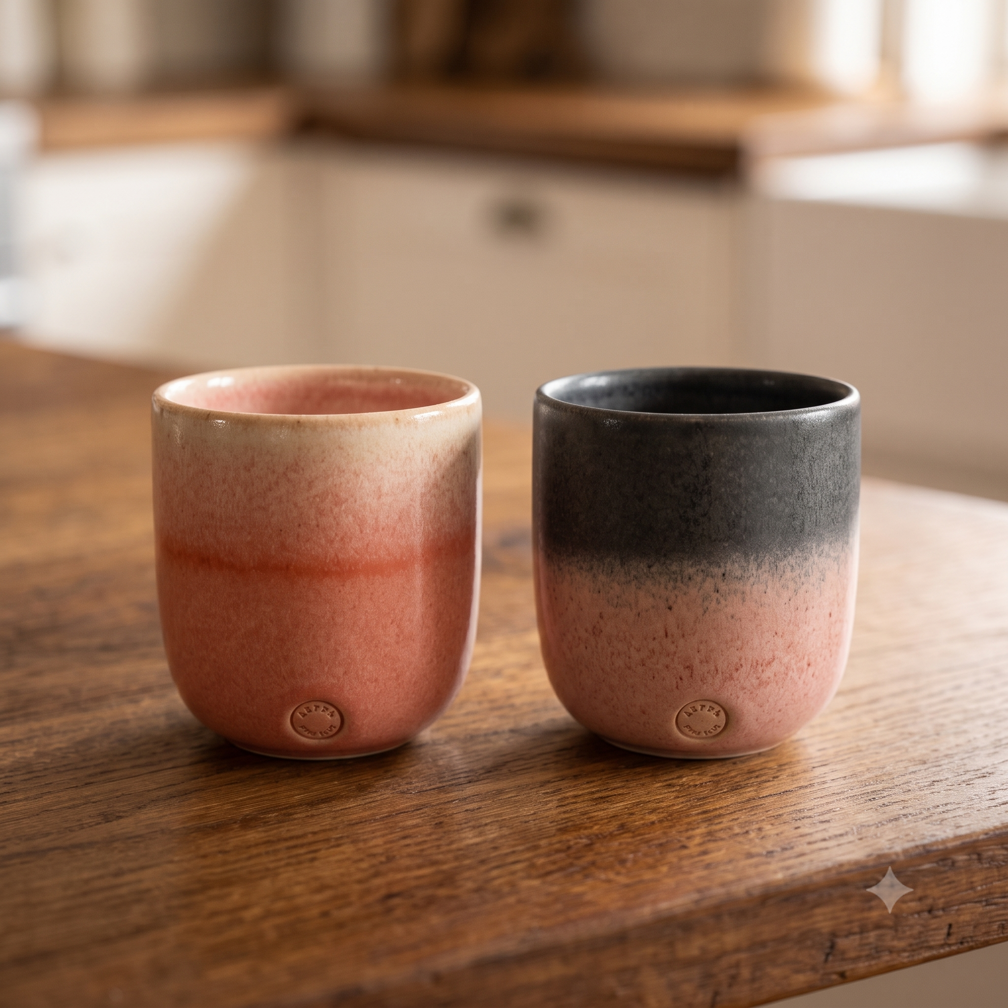 The Daily Duo — set of two handmade cups