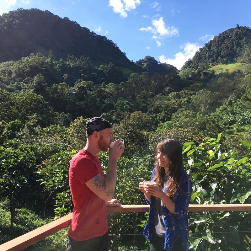 Coffee Farm Café Ambience — recorded at La Palma & El Tucán, Zipacón, Colombia