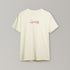 CraftLab Society T-shirt in cream, front view