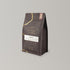 Roasted Geisha 12 oz coffee bag, side view