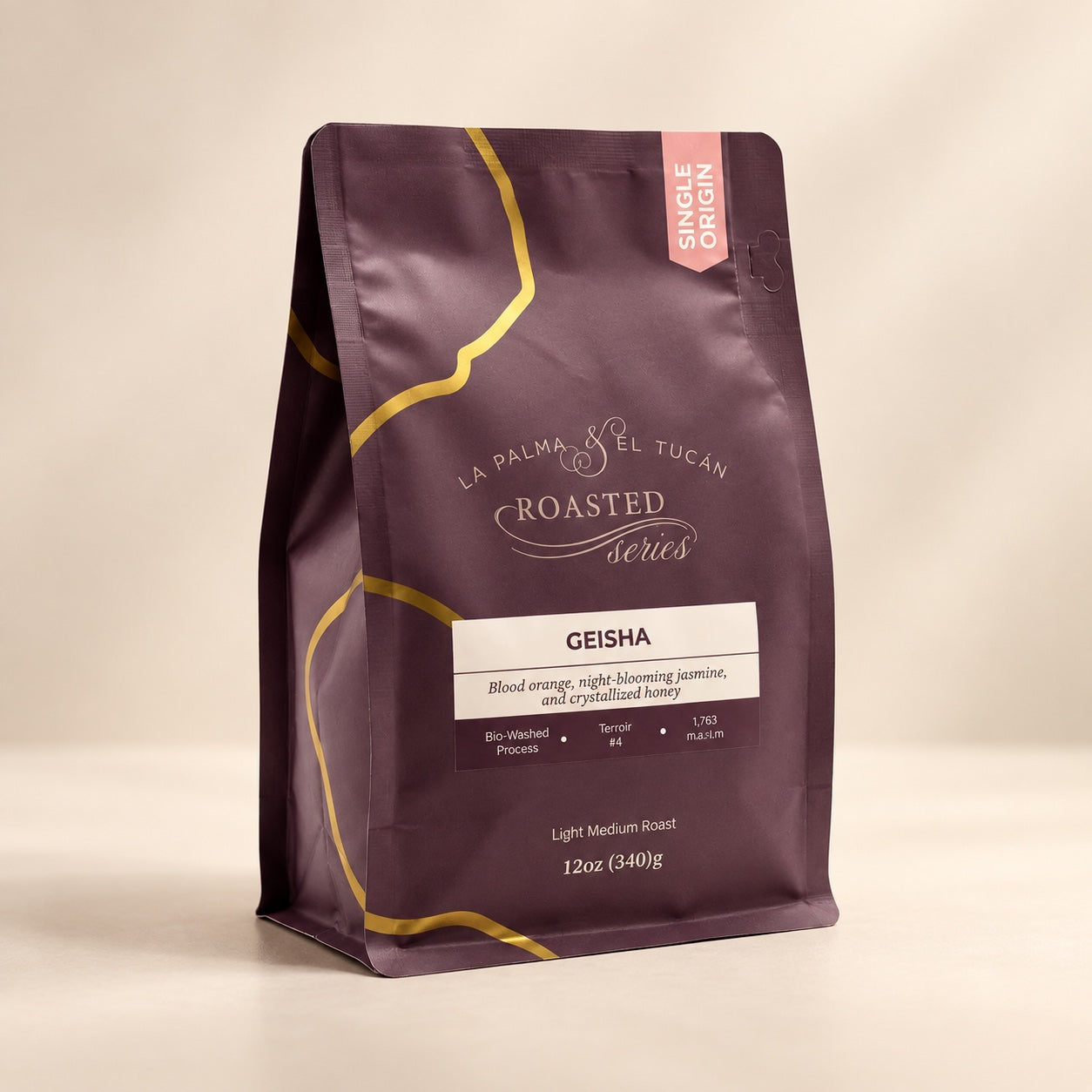 Geisha 340 g, Single Origin Roasted Series — La Palma & El Tucán