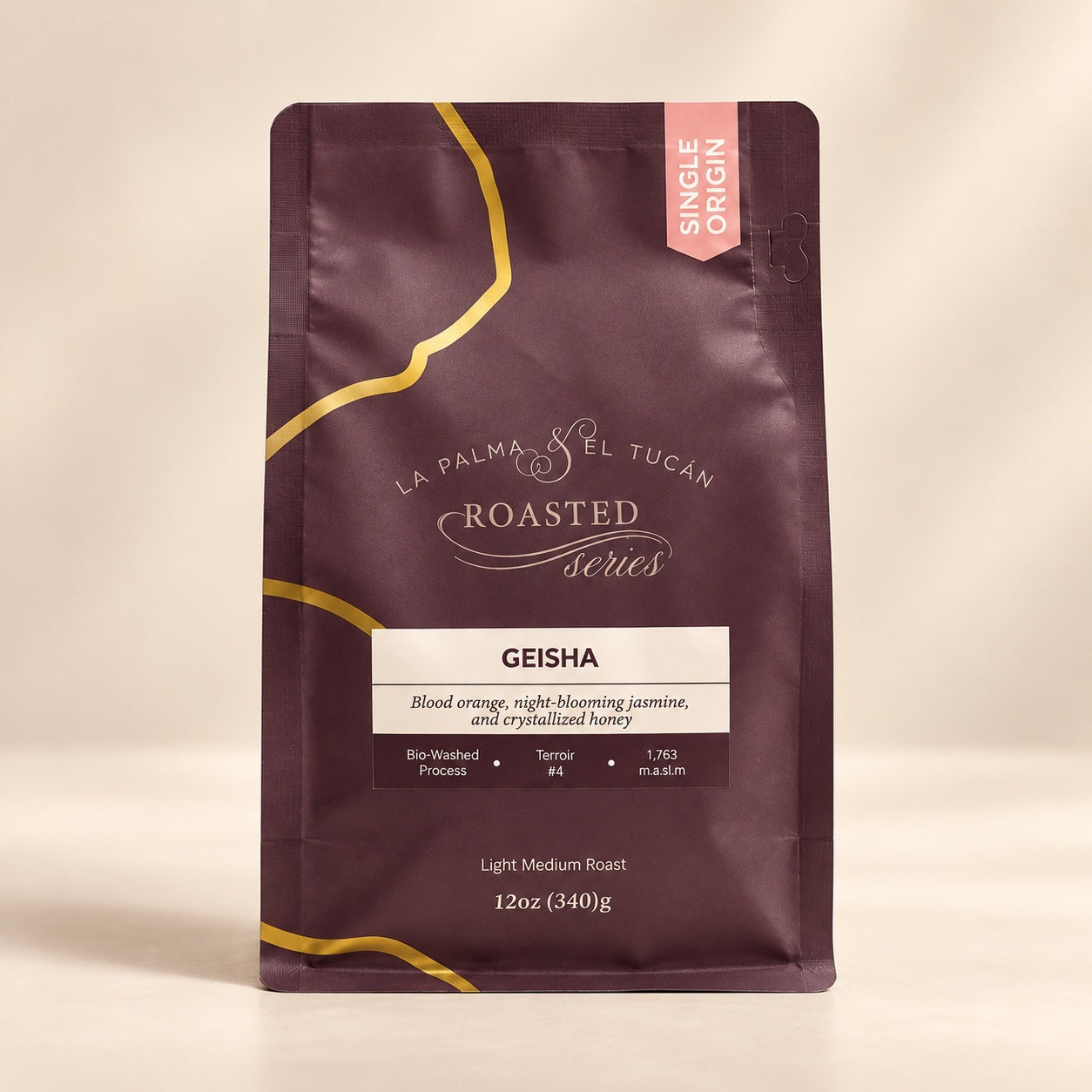 Geisha 340 g, Single Origin Roasted Series — La Palma & El Tucán