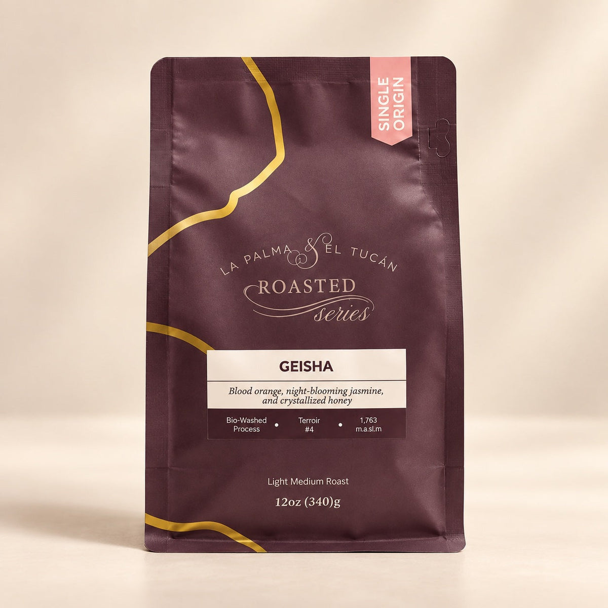 Geisha 340 g, Single Origin Roasted Series — La Palma & El Tucán
