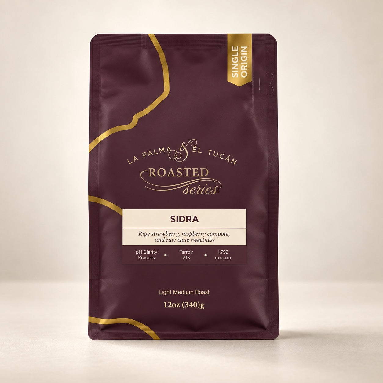 Sidra 340 g, Single Origin Roasted Series — La Palma & El Tucán