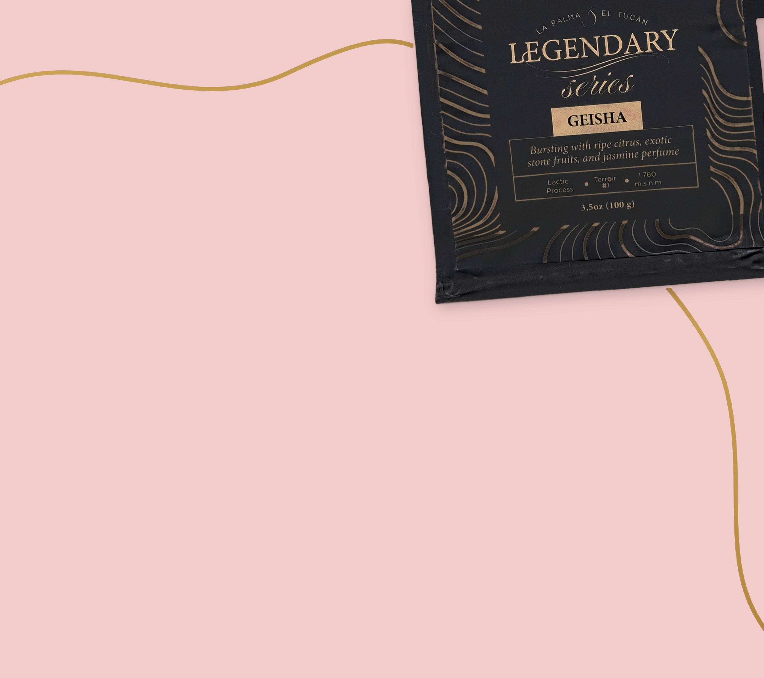 Legendary Series: Legendary Geisha 90+ black coffee bag
